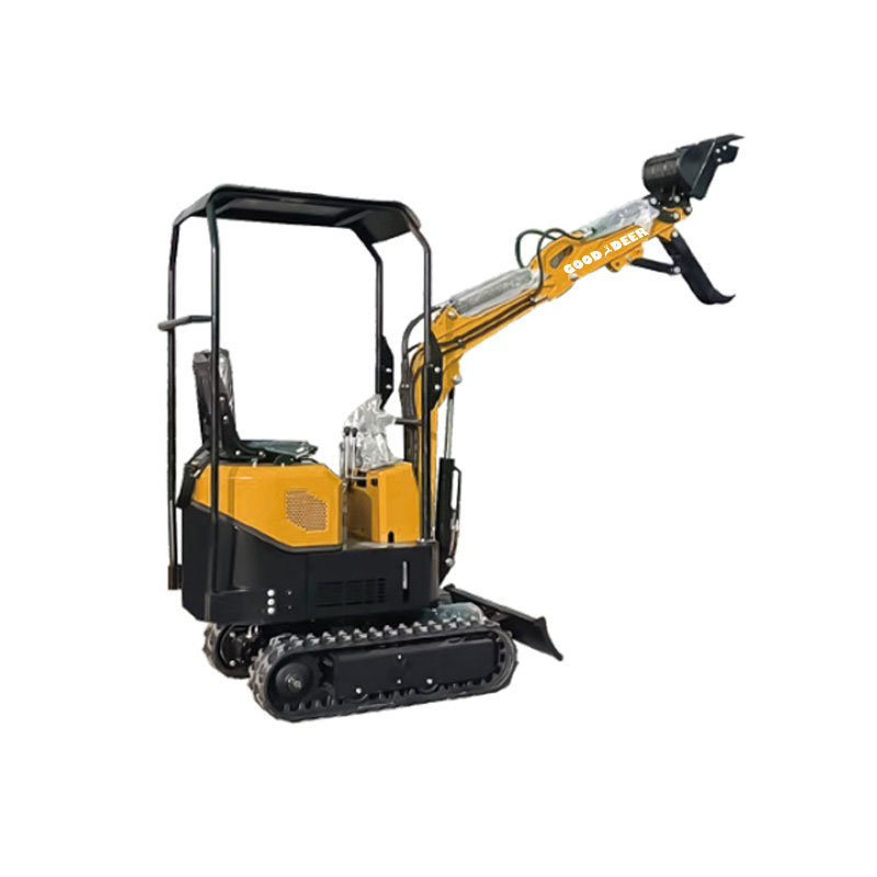 Minikoparka budowlana hydrauliczna